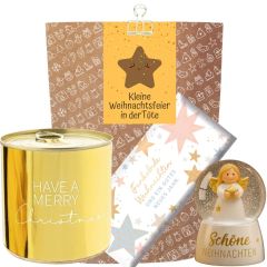 Geschenktüte „Kleine Weihnachtsfeier in der Tüte“  (Set 2)