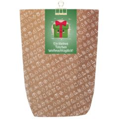 Schöne Geschenkverpackung für Weihnachtsgeschenke „Weihnachtsglück“