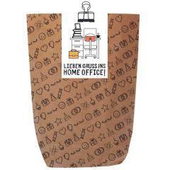 Geschenktüte LIEBEN GRUSS INS HOME OFFICE! - zum Befüllen