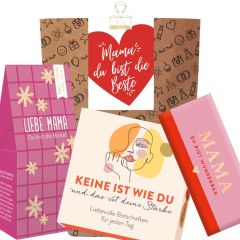 Geschenktüte „Mama du bist die Beste!“ (Set 3)