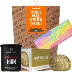 Geschenktüte zur Entspannung „Chill mal deine Base“ (Set 12)