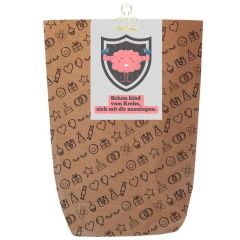 Geschenktüte Schön blöd vom Krebs, sich mit dir anzulegen - zum Befüllen