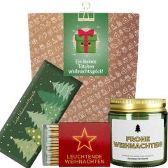 Geschenktüte „Tütchen Weihnachtsglück“ – Kleine Aufmerksamkeit für Weihnachten (Set 4)