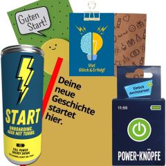 Geschenktüte „Viel Glück & Erfolg“ – Geschenk zur Prüfung oder zum Jobstart (Set 5)