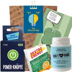 Geschenktüte „Viel Glück & Erfolg“ – Geschenk zur Prüfung oder zum Jobstart (Set 8)