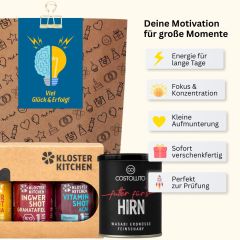 Geschenktüte „Viel Glück & Erfolg“ – Geschenk zur Prüfung oder zum Jobstart (Set 9)