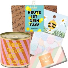 Geschenktüte zum Geburtstag „Heute ist dein Tag!“ (Set 5)