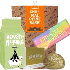Geschenktüte zur Entspannung „Chill mal deine Base“ (Set 12)