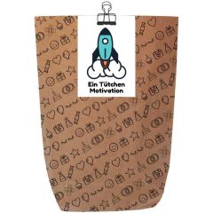 Geschenktüte EIN TÜTCHEN MOTIVATION - zum Befüllen