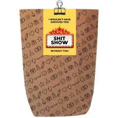 Geschenktüte lustiges Kollegengeschenk „Shit Show“ (Set 4)
