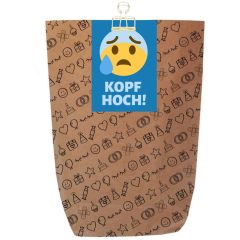 Geschenktüte KOPF HOCH! - zum Befüllen