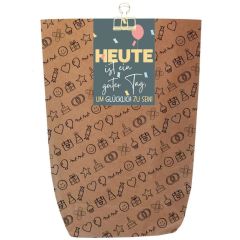 Geschenktüte HEUTE IST EIN GUTER TAG! - zum Befüllen
