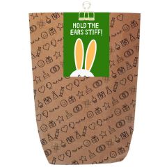 Geschenktüte lustige Aufmunterung „Hold the ears stiff!“ (Set 15)
