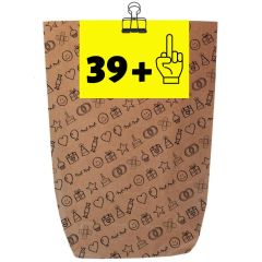 Geschenktüte 39 PLUS - zum Befüllen