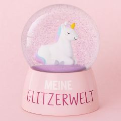 Glitzerkugel Einhorn - Meine Glitzerwelt