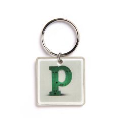 Schlüsselanhänger Buchstabe P