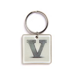 Schlüsselanhänger Buchstabe V