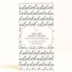 Handgeschöpfte Vollmilchschokolade 100g „Holy Night“ – Bake Affair