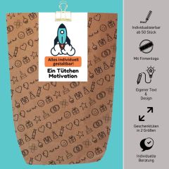 Motivationsgeschenke individuell verpackt – ab 50 Stück