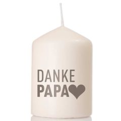 Kerze DANKE PAPA