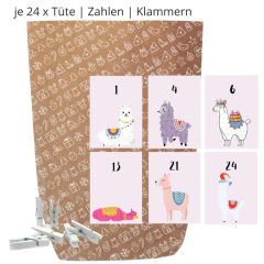 Adventskalender zum Befüllen X-MAS ICON ALPAKA