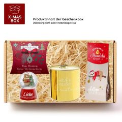 Geschenkbox „Slow Christmas“ – Lustiges Weihnachtsgeschenk in der Box (Set 1)