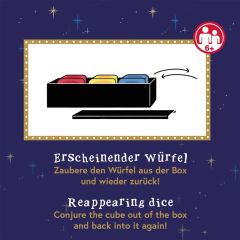 Zaubertrick MAGIC SHOW # 5 - erscheinender Würfel