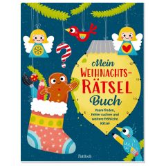 Mein WEIHNACHTS-RÄTSELBUCH für Kinder
