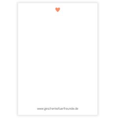 Minicard „Genieße das Leben. Happy Birthday!“