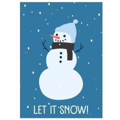 Minicard LET IT SNOW!