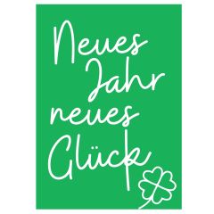 Minicard NEUES JAHR NEUES GLÜCK!