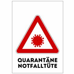 Minicard QUARANTÄNE NOTFALLTÜTE - new Edition