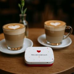 Geschenktüte „Frohe Weihnachten“ - Kleines Weihnachtsgeschenk (Schneekugel – Set 4)