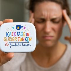 Geschenktüte witziges Bürogeschenk „Anti-Stress“ – Kolleginnengeschenk (Set 1)