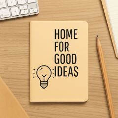 Kleines Notizheft HOME FOR GOOD IDEAS