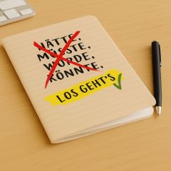 Kleines Notizheft LOS GEHT`S