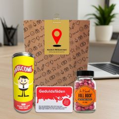 Geschenktüte HERZLICH WILLKOMMEN - Zielpunkt # 4