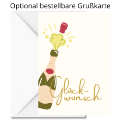 Flaschenpost! Secco Rosé GLÜCKWUNSCH