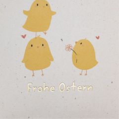 Oster-Bonbons „Frohe Ostern“ (Küken)