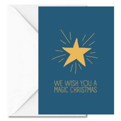 Personalisierbare Weihnachtskarte MAGIC CHRISTMAS