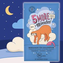 Badeschaum 5 MORE MINUTES - für Schlafmützen
