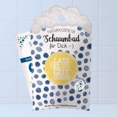 Schaumbad LASS ES DIR GUT GEHEN - gepunktet