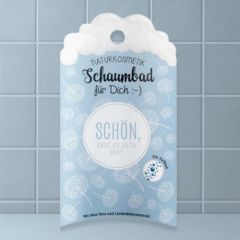 Schaumbad SCHÖN, DASS ES DICH GIBT - Pusteblume