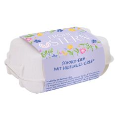 Schoko-Eier Kleines Ostergeschenk „Frohe Ostern“