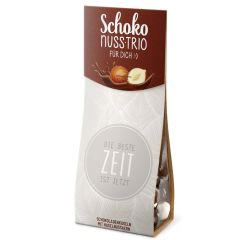 Schoko-Nuss-Mix DIE BESTE ZEIT IST JETZT - Federn