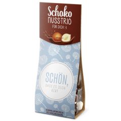 Schoko-Nuss-Mix SCHÖN, DASS ES DICH GIBT! - Pusteblume