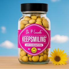 Schokodragees KEEPSMILING - LIFE IS BEAUTIFUL