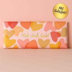 Schokolade 30g HAB DICH LIEB!