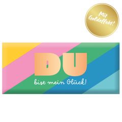 Schokolade 30g „Du bist mein Glück!“
