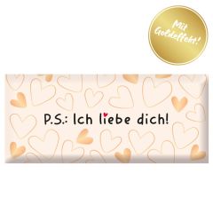 Schokolade 30g „P.S.: Ich liebe dich!“